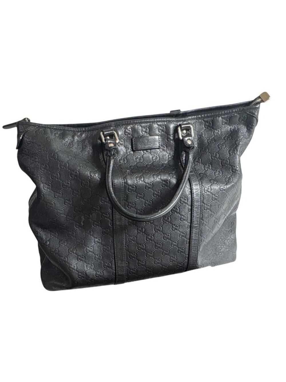 Gucci Guccissima Large Joy Tote Bag in Black